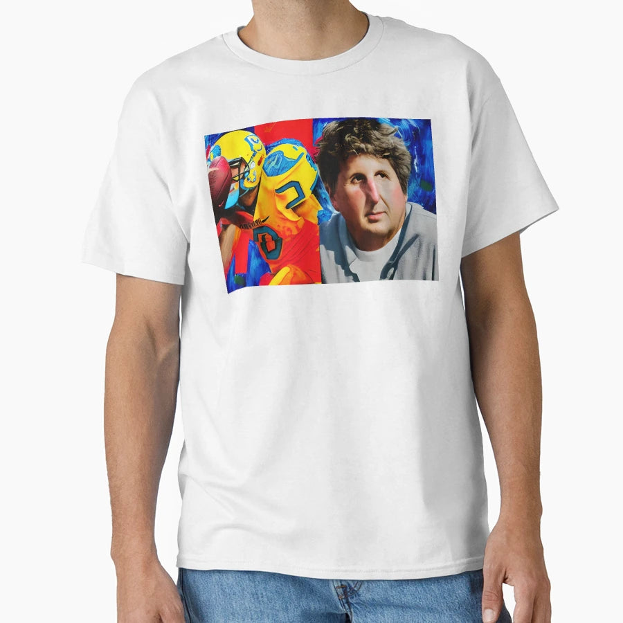 Mike Leach T-Shirt - Minimalist Print Unisex - T-Shirt, Sweatshirt, Hoodie