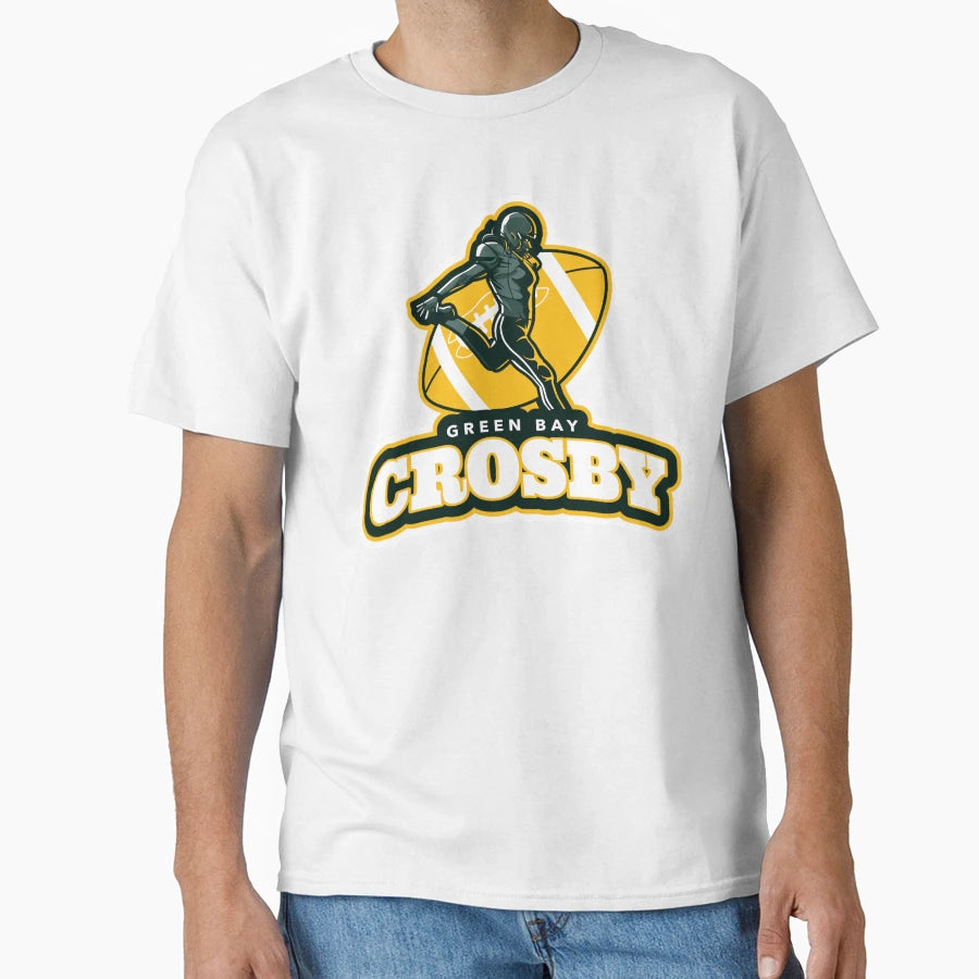 Mason Crosby Green Bay T-Shirt - Fun Novelty Design Unisex - T-Shirt, Sweatshirt, Hoodie