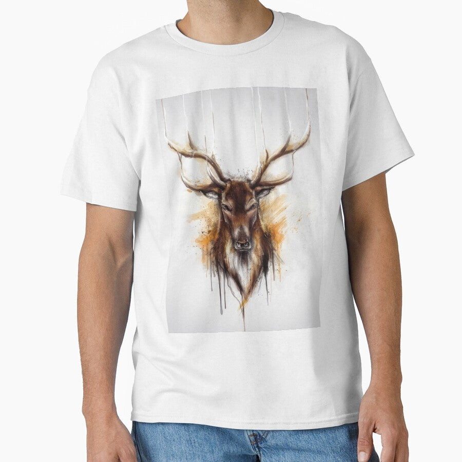 Deer art by nebelimr - Adult & Kids T-Shirts, Sweatshirts & Hoodies apparel design preview 1