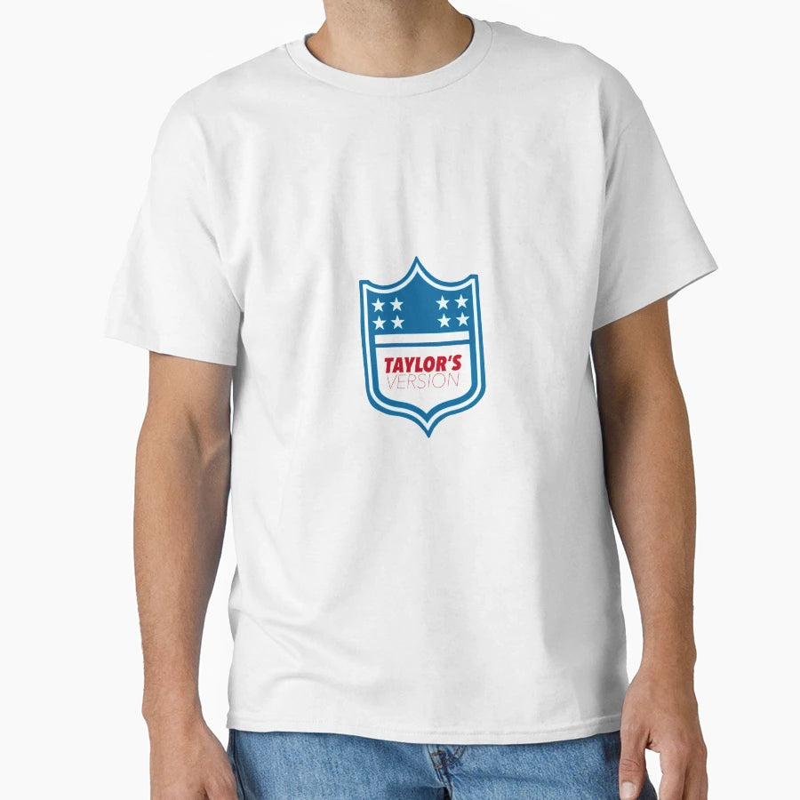 Taylors Version Football T-Shirt - Casual Everyday Wear Men Women - T-Shirt, Sweatshirt, Hoodie