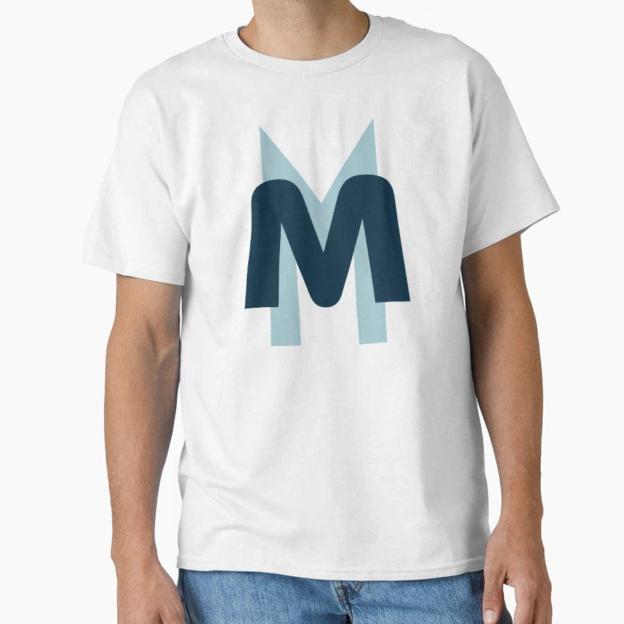 Moving Magnet Logo Blue Blue T-Shirt - Streetwear Style Unisex - T-Shirt, Sweatshirt, Hoodie