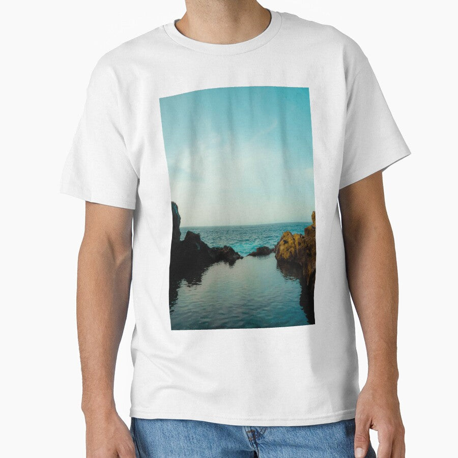 Tenerife Ocean by NicolasGlowArt - Adult & Kids T-Shirts, Sweatshirts & Hoodies apparel design preview 1