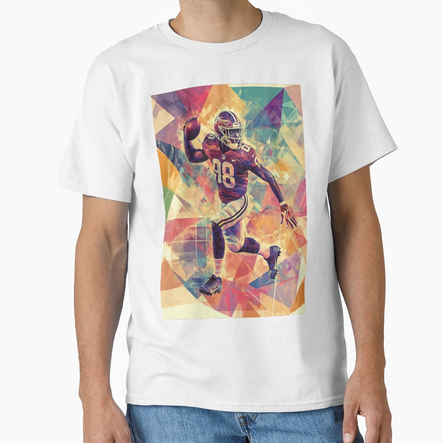 Quaterback Throwing Pass T-Shirt - Casual Everyday Wear for Adults - T-Shirt, Sweatshirt, Hoodie