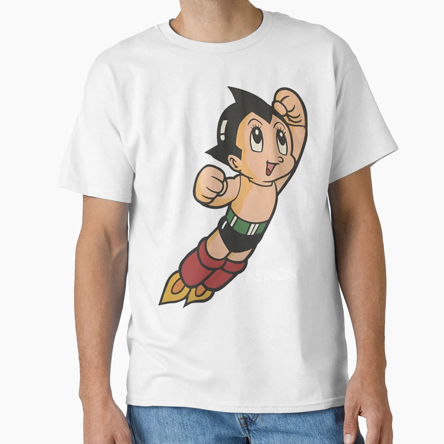 Astroboy Anime Robot Show Astro Space T-Shirt - Custom Art Print Men Women - T-Shirt, Sweatshirt, Hoodie