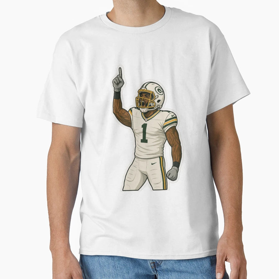 Green Gold Beast Mode Parsons Fan Art T-Shirt - Novelty Apparel for Adults - T-Shirt, Sweatshirt, Hoodie