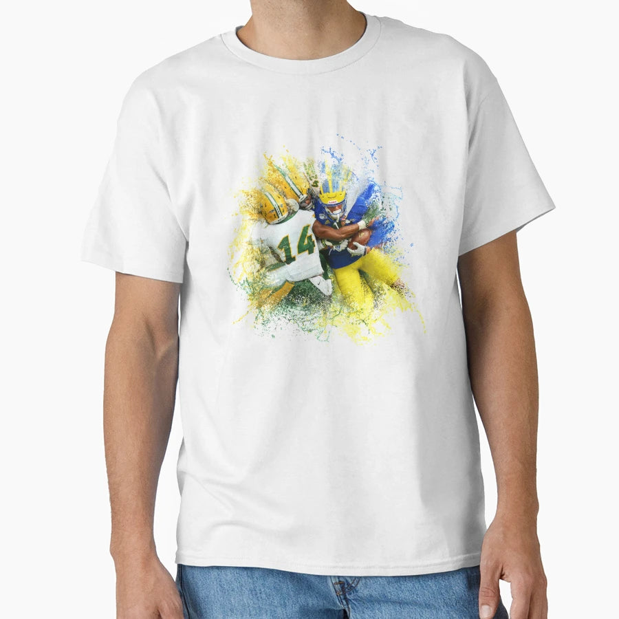 Football Splash T-Shirt - Aesthetic Graphic Men Women - T-Shirt, Sweatshirt, Hoodie