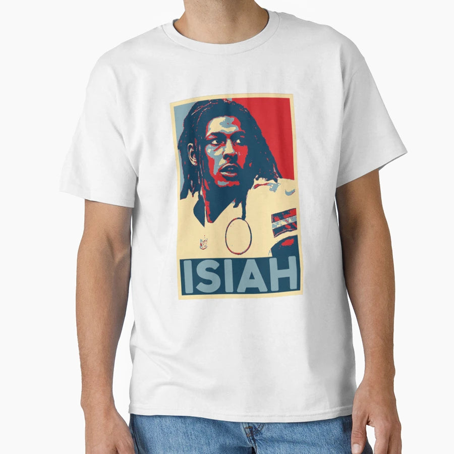 Isiah Pacheco T-Shirt - Unique Graphic for Adults - T-Shirt, Sweatshirt, Hoodie