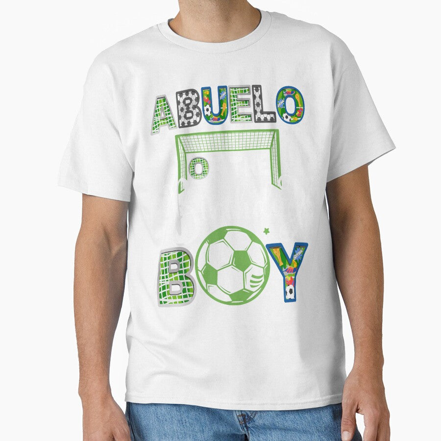 Abuelo Of The Birthday Boy Soccer Baller by - Adult & Kids T-Shirts, Sweatshirts & Hoodies apparel design preview 1