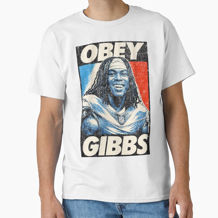 Obey Gibbs Art T-Shirt - Trendy Graphic Unisex - T-Shirt, Sweatshirt, Hoodie
