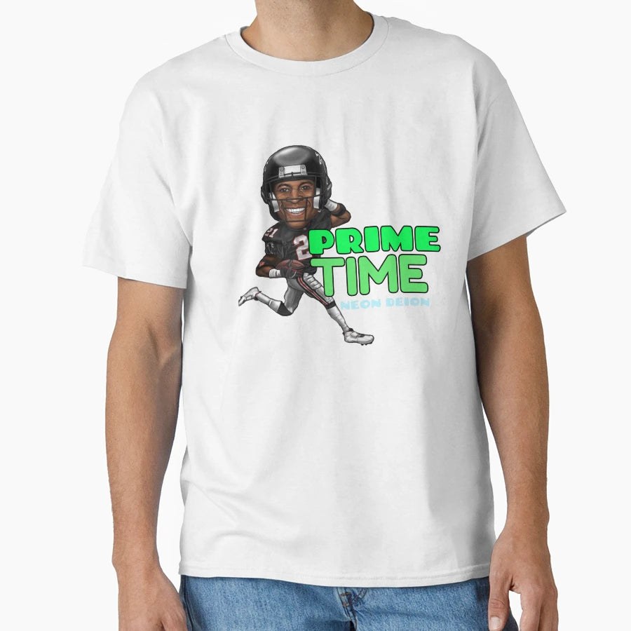 Prime Time Deion Sanders T-Shirt - Casual Everyday Wear for Adults - T-Shirt, Sweatshirt, Hoodie