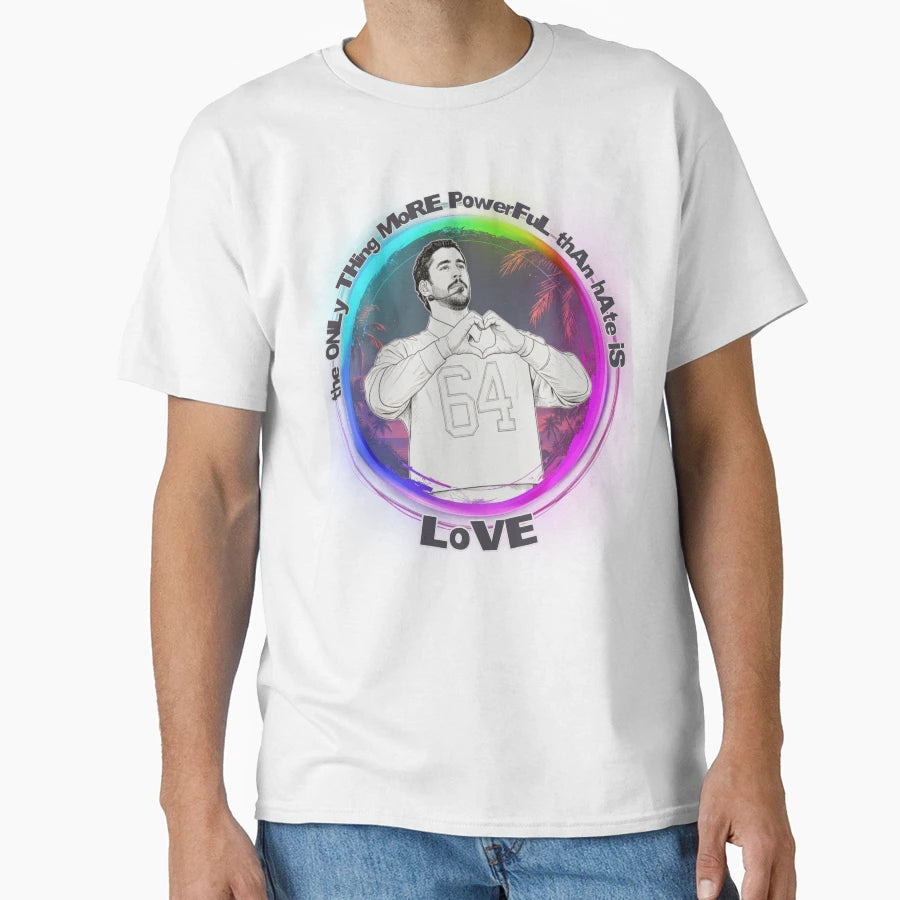 Only Thing More Powerful Than Hate Is T-Shirt - Unique Graphic for Adults - T-Shirt, Sweatshirt, Hoodie