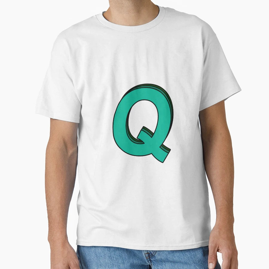 Green Q T-Shirt - Graphic Print Unisex - T-Shirt, Sweatshirt, Hoodie