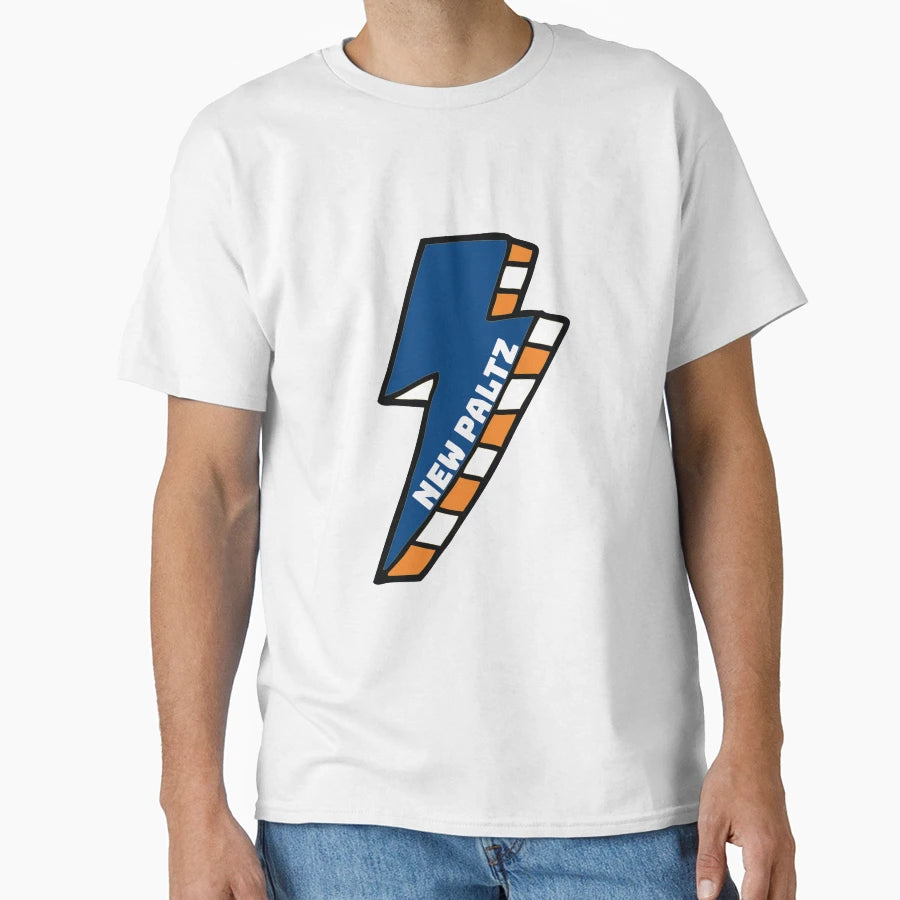 Suny New Paltz Lightning Bolt T-Shirt - Custom Art Print Men Women - T-Shirt, Sweatshirt, Hoodie