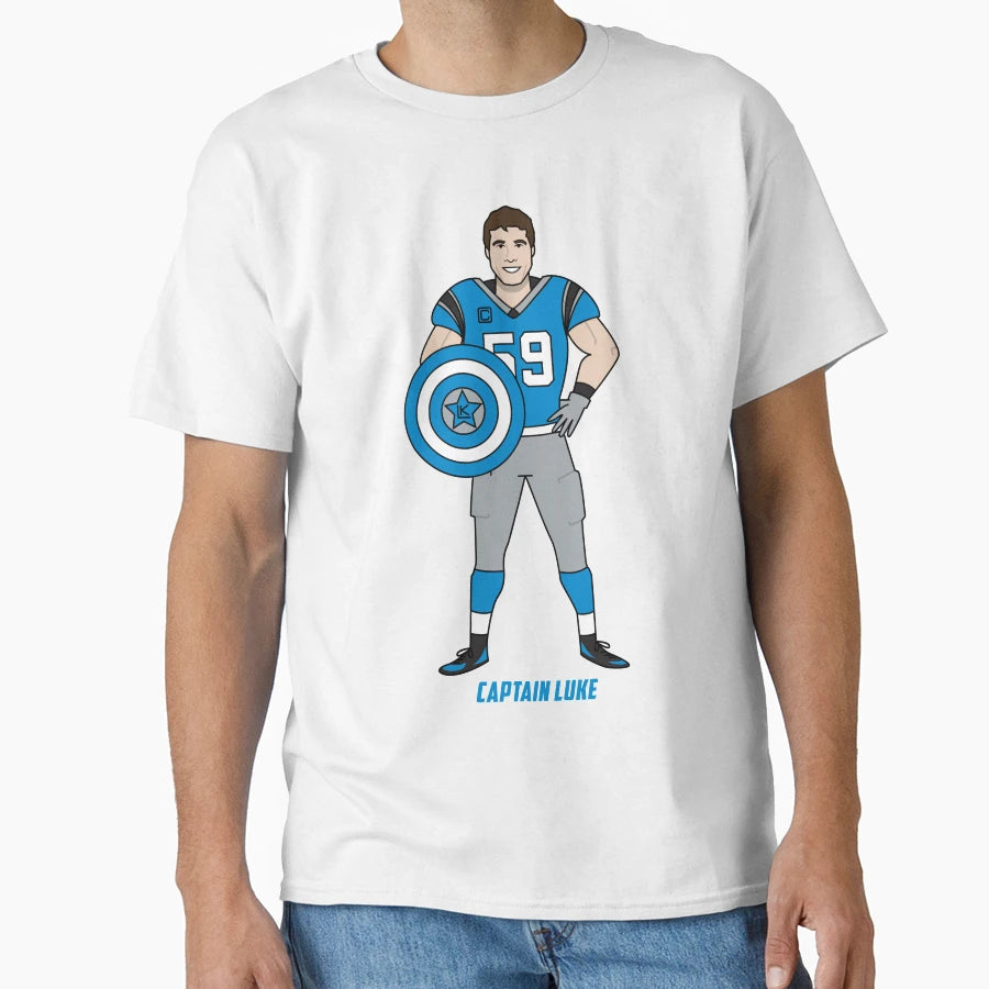 Captain Luke T-Shirt - Unique Graphic Men Women - T-Shirt, Sweatshirt, Hoodie