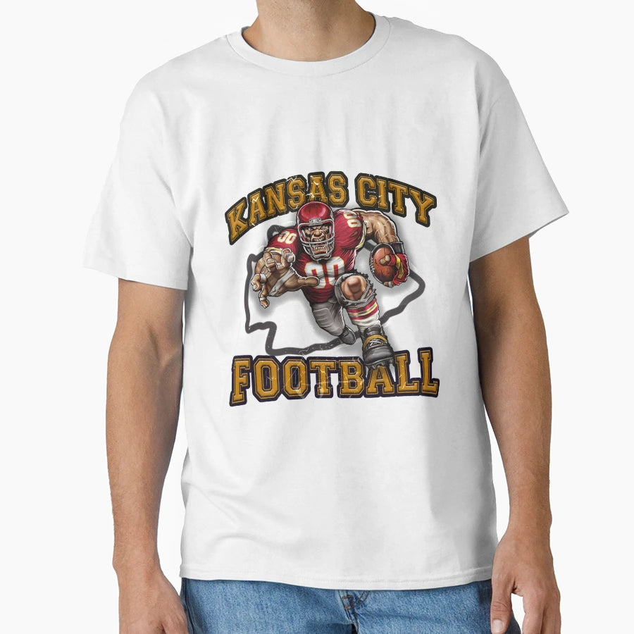 Kansas City Football T-Shirt - Novelty Apparel Men Women - T-Shirt, Sweatshirt, Hoodie