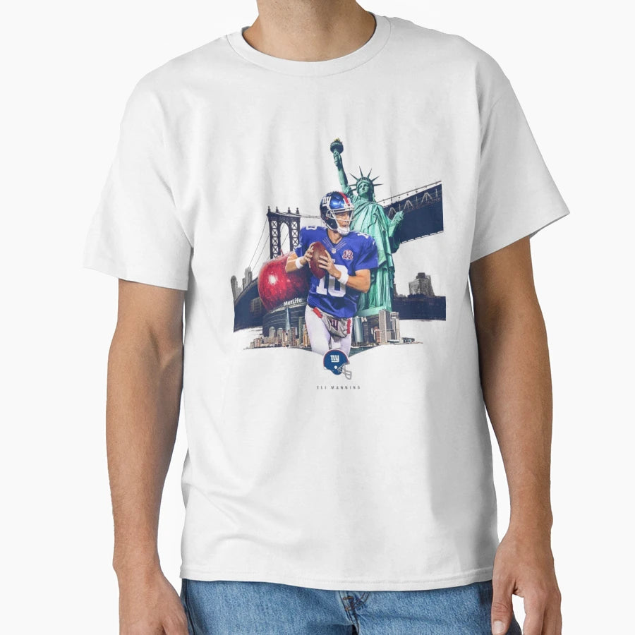 Eli Manning T-Shirt - Casual Everyday Wear for Adults - T-Shirt, Sweatshirt, Hoodie