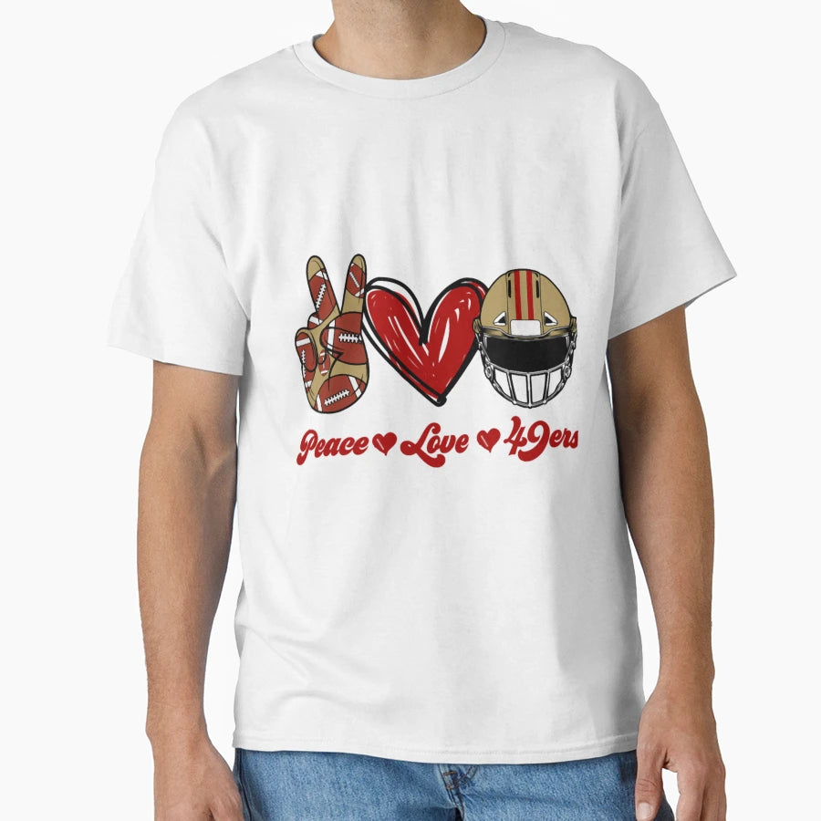 Art San Francisco 49Ers T-Shirt - Custom Art Print Unisex - T-Shirt, Sweatshirt, Hoodie