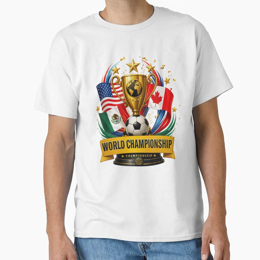 World Football Championship 2026 Usa T-Shirt - Minimalist Print Unisex - T-Shirt, Sweatshirt, Hoodie