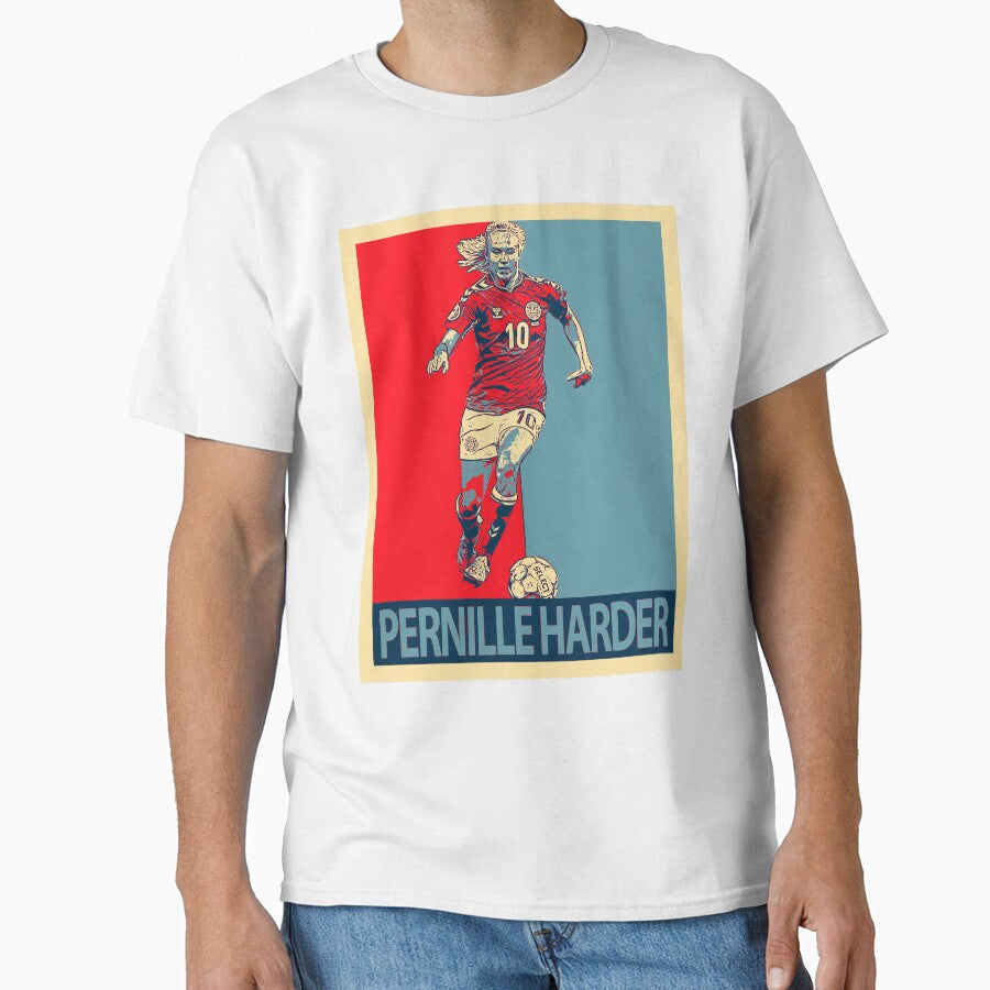 Pernille Harder by VinnyCoffey - Adult & Kids T-Shirts, Sweatshirts & Hoodies apparel design preview 1
