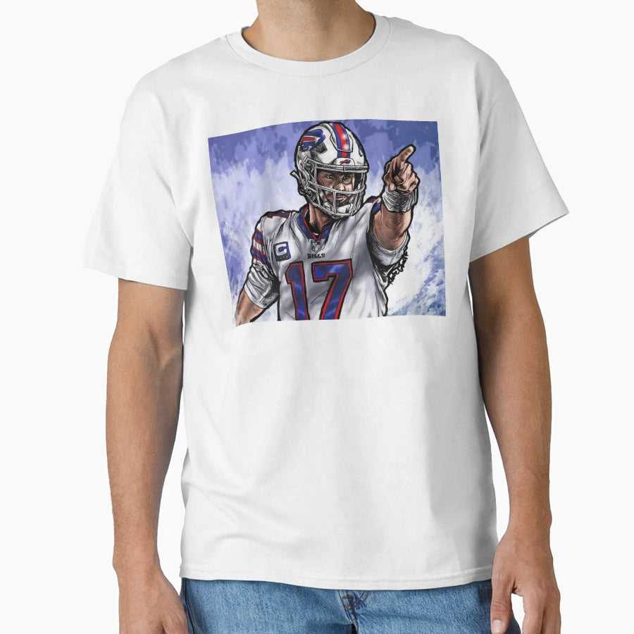 Allen First Down Full T-Shirt - Fun Novelty Design Unisex - T-Shirt, Sweatshirt, Hoodie