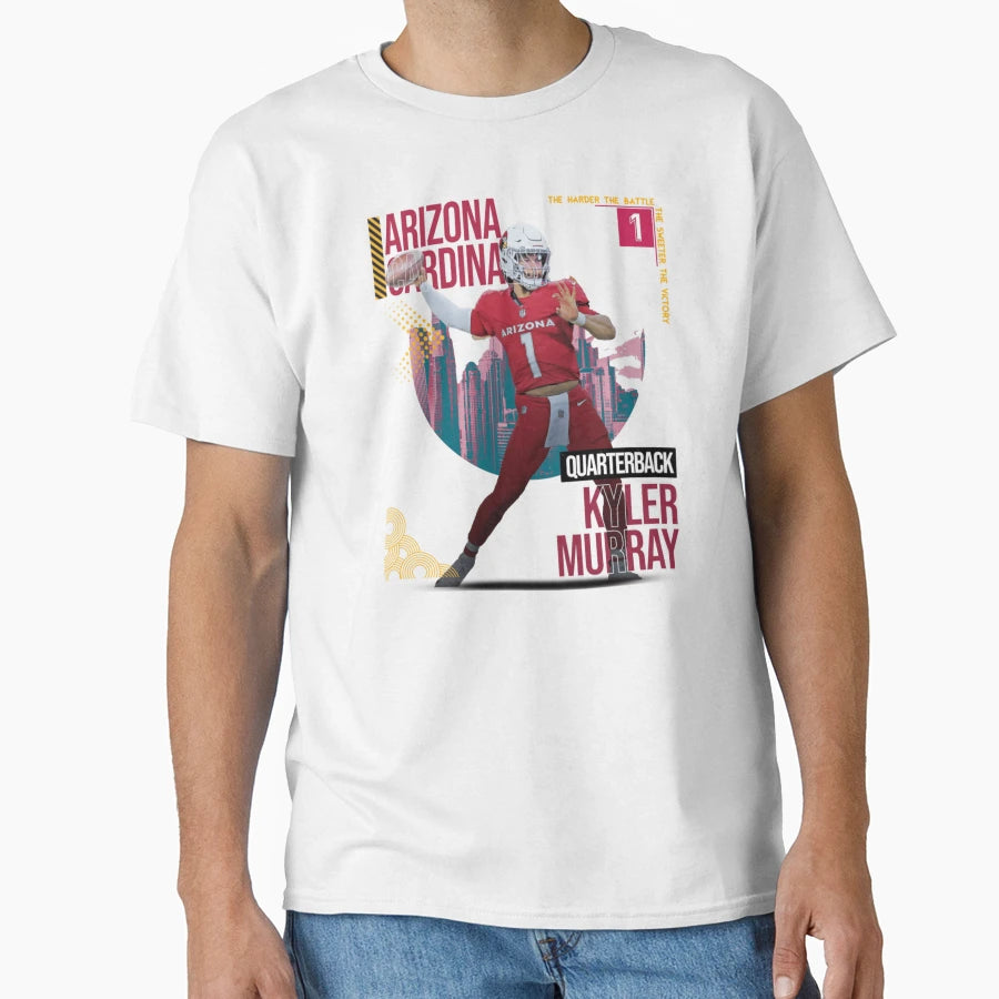 Arizona Cardinals Kyler Murray Quarterback T-Shirt - Unique Graphic Unisex - T-Shirt, Sweatshirt, Hoodie