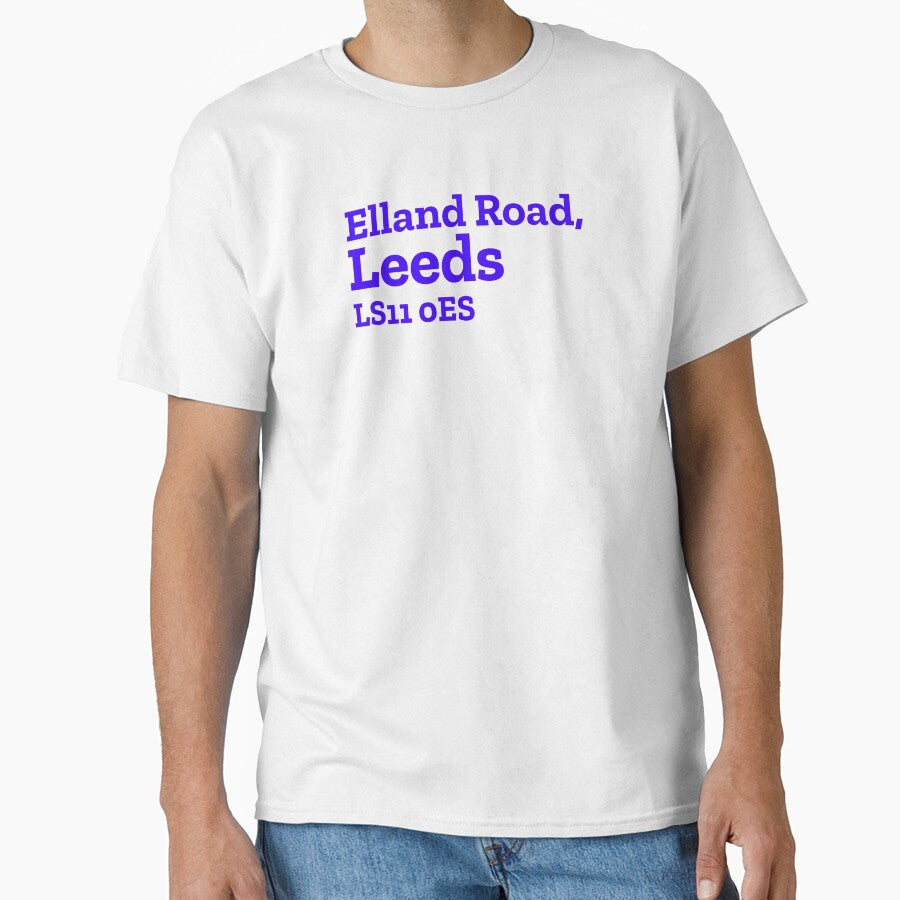 Leeds Stadium Address by The Chuck Wagon - Adult & Kids T-Shirts, Sweatshirts & Hoodies apparel design preview 1