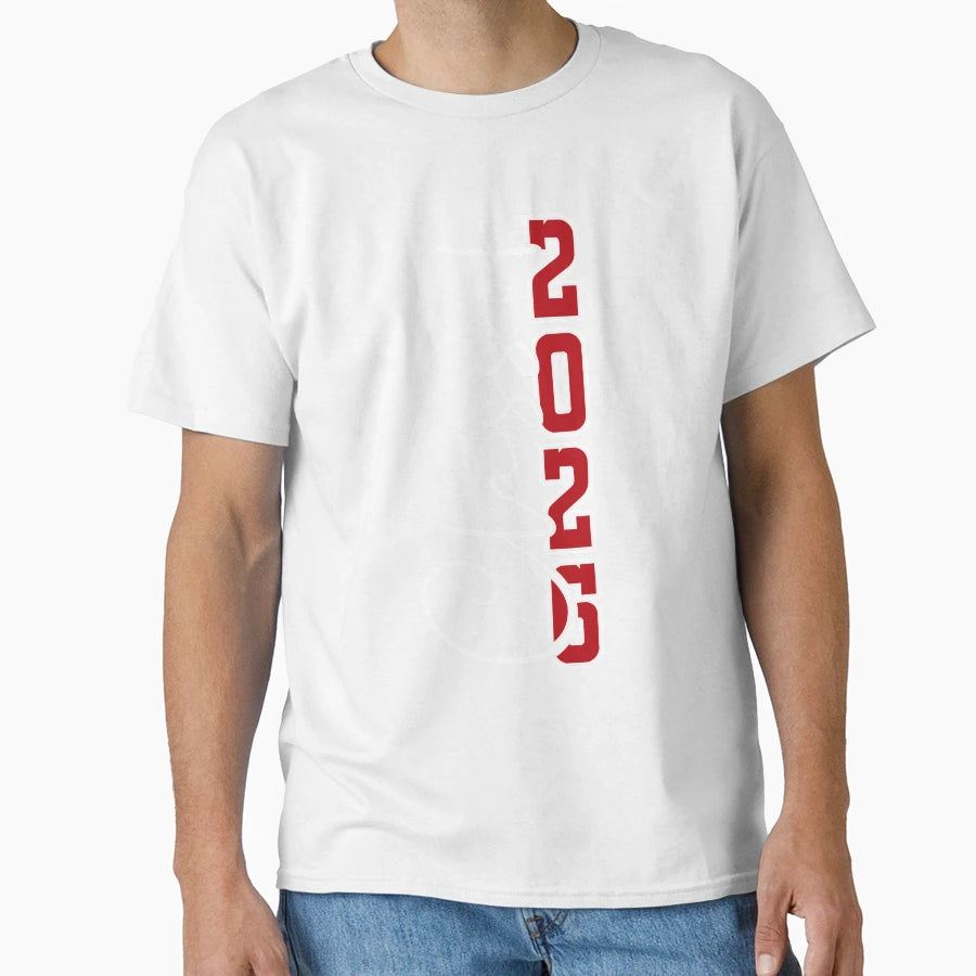 Class 2026 Red Senior Graduation T-Shirt - Minimalist Print for Adults - T-Shirt, Sweatshirt, Hoodie
