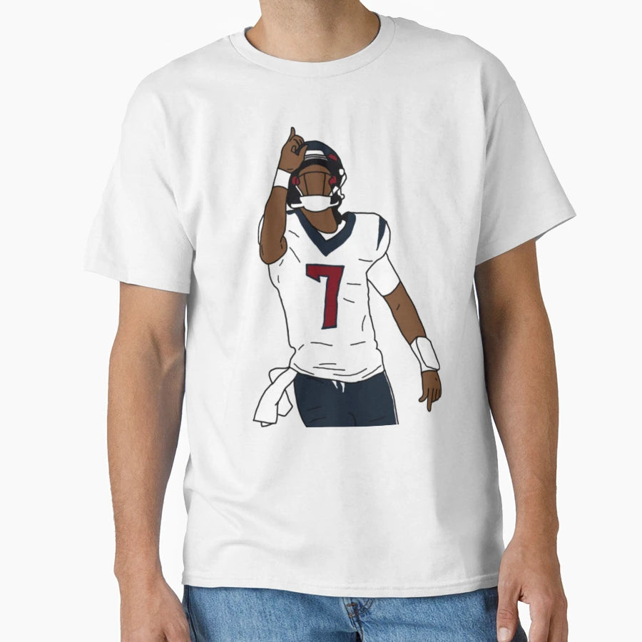 Cj Stroud Points To God T-Shirt - Graphic Print for Adults - T-Shirt, Sweatshirt, Hoodie