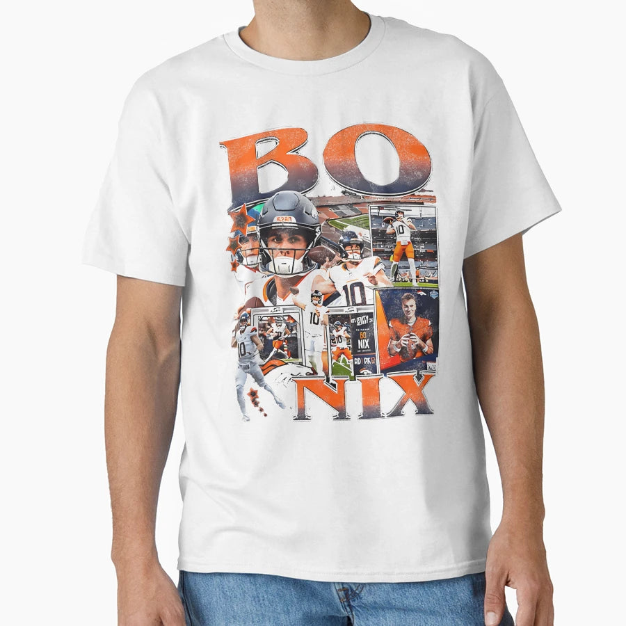 Bo Custom Nix Denver T-Shirt - Unique Graphic Unisex - T-Shirt, Sweatshirt, Hoodie