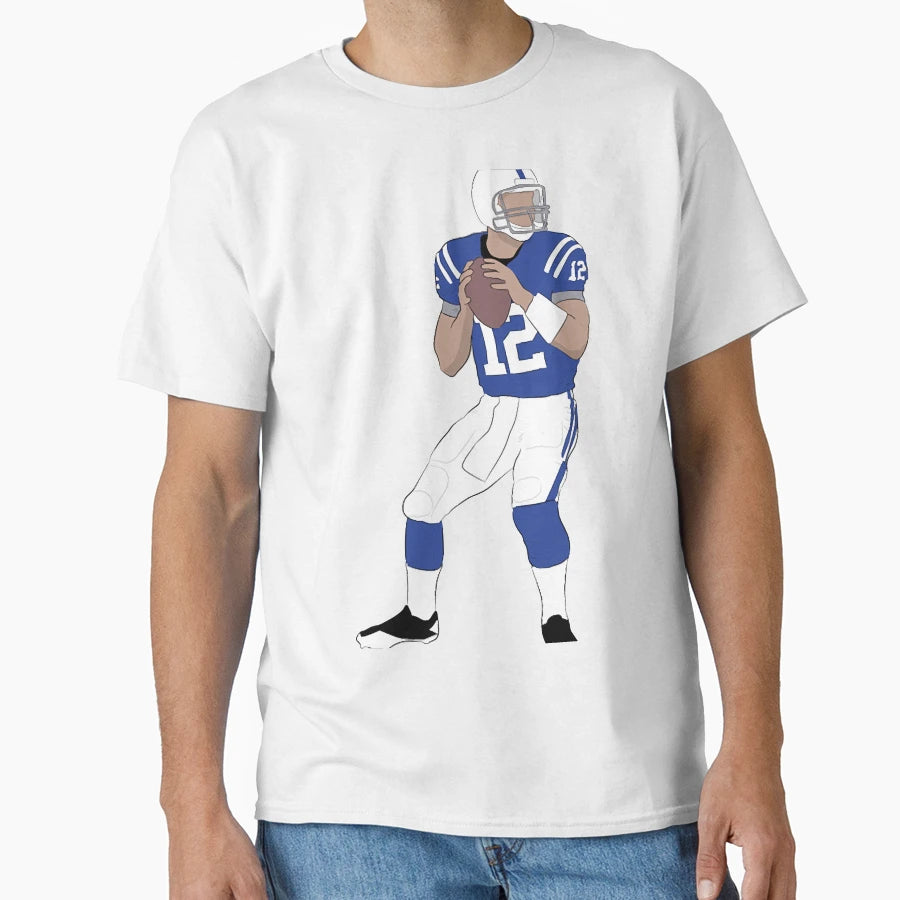 Andrew Luck T-Shirt - Trendy Graphic for Adults - T-Shirt, Sweatshirt, Hoodie