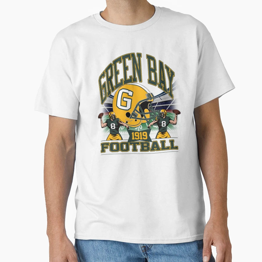 Art Green Bay Packers T-Shirt - Trendy Graphic for Adults - T-Shirt, Sweatshirt, Hoodie