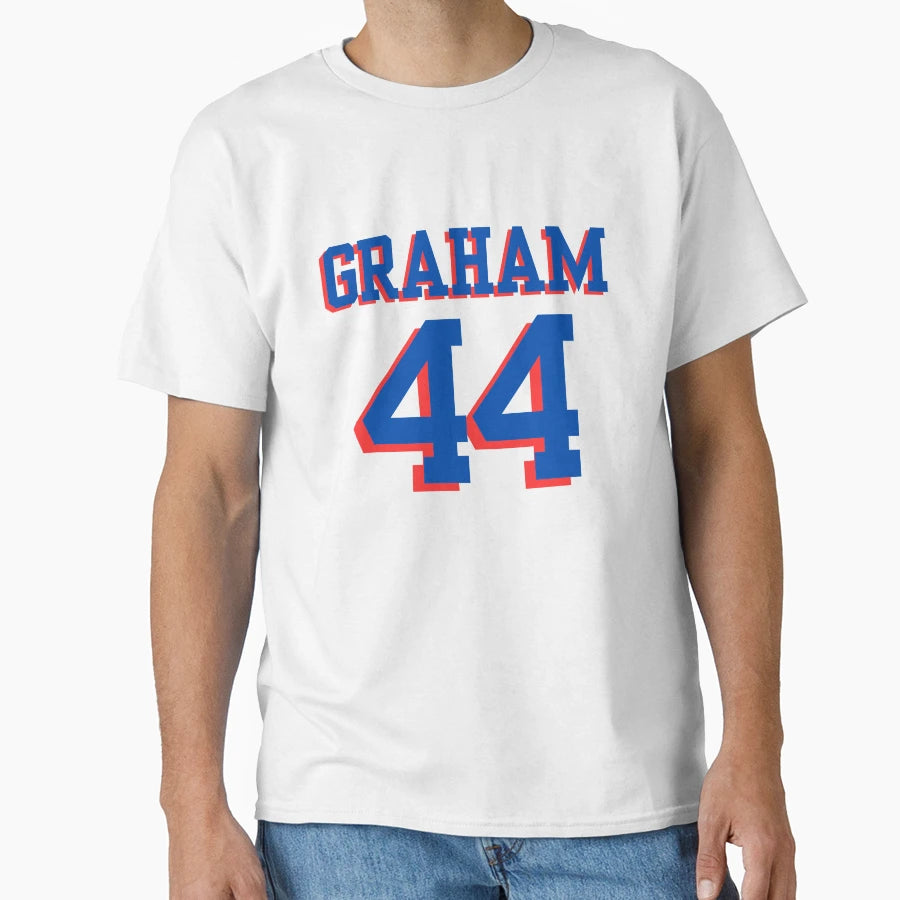 Graham Jersey Number T-Shirt - Custom Art Print Men Women - T-Shirt, Sweatshirt, Hoodie