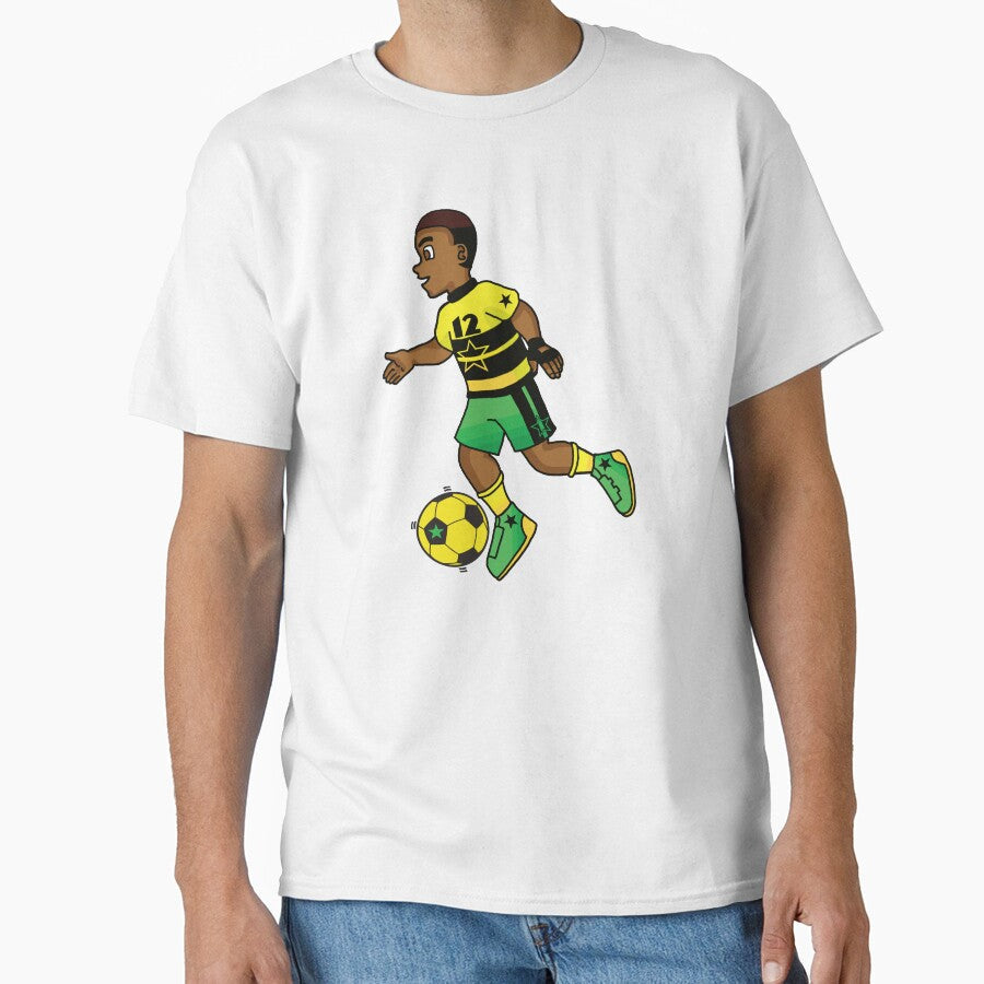 SOCCER BOY #12 by collingalanos80 - Adult & Kids T-Shirts, Sweatshirts & Hoodies apparel design preview 1