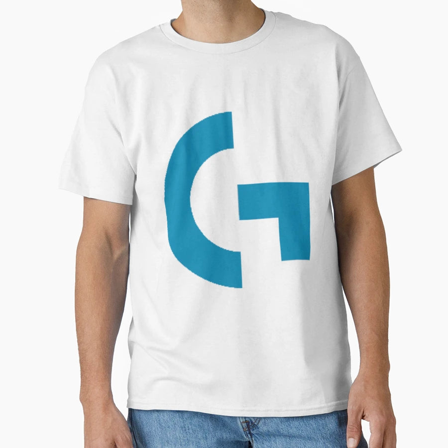 Logitech Logo T-Shirt - Fun Novelty Design for Adults - T-Shirt, Sweatshirt, Hoodie