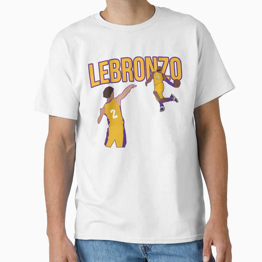 Lebronzo T-Shirt - Minimalist Print for Adults - T-Shirt, Sweatshirt, Hoodie