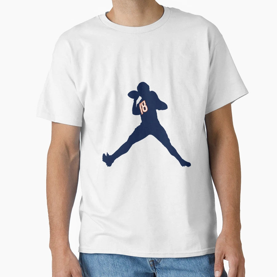 CW Navy Jumpman Logo T-Shirt - Casual Everyday Wear Unisex - T-Shirt, Sweatshirt, Hoodie