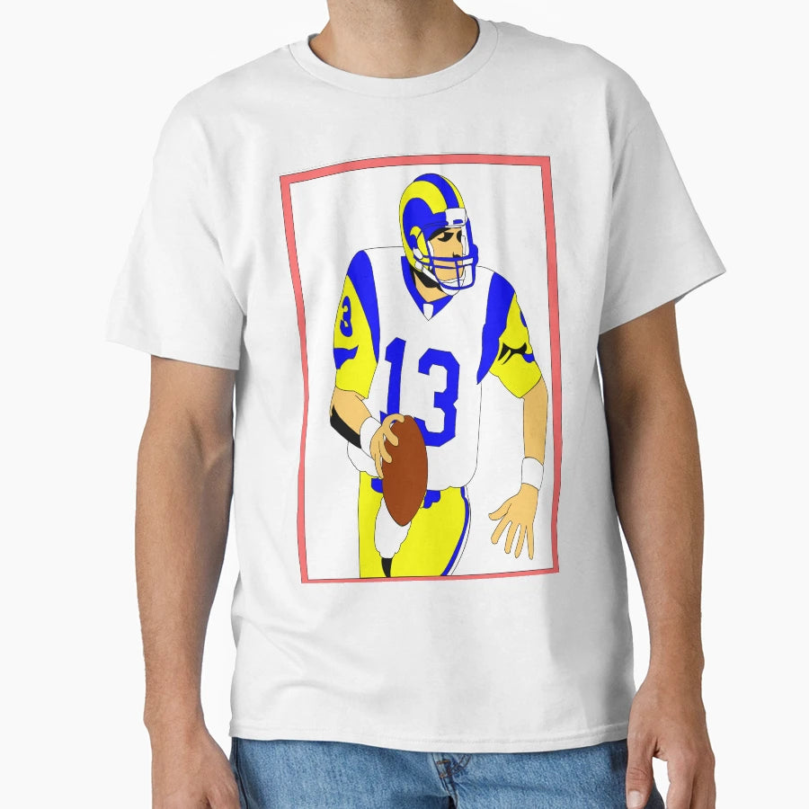 Kurt Warner St Louis Rams T-Shirt - Novelty Apparel Men Women - T-Shirt, Sweatshirt, Hoodie