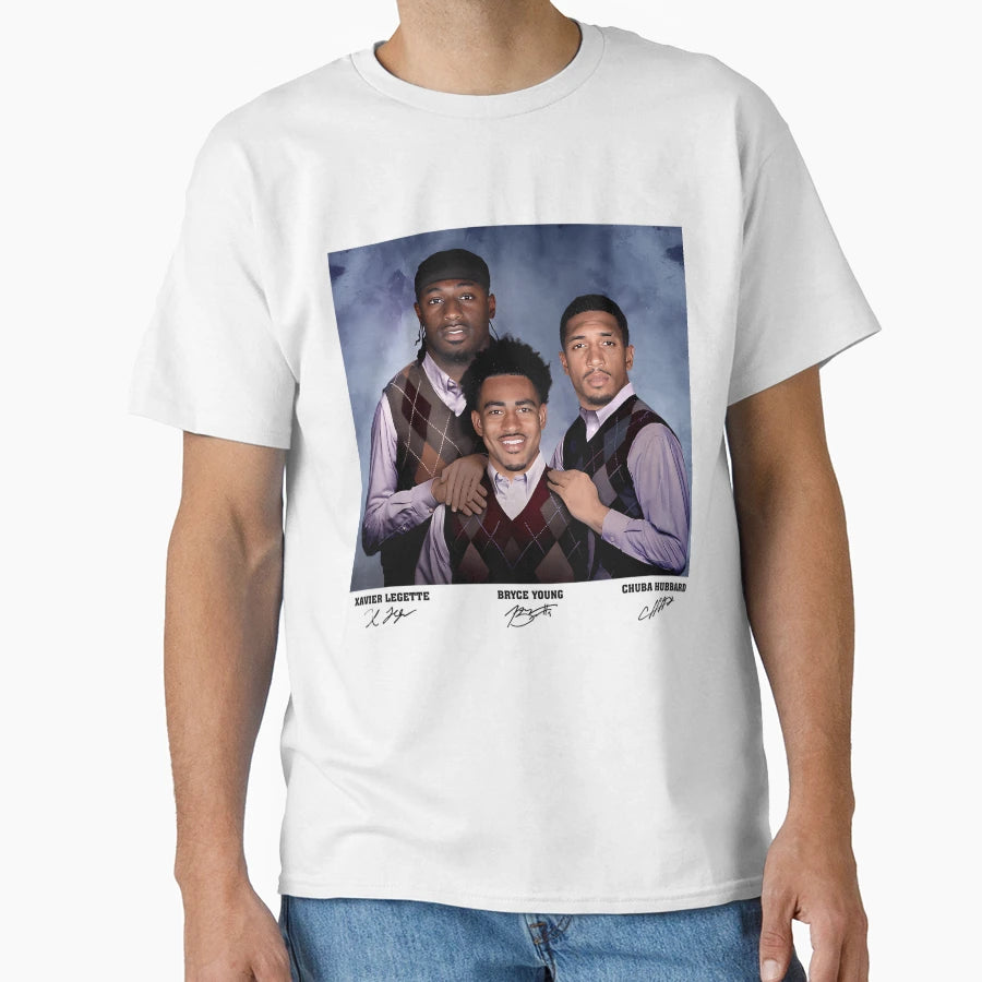 Bryce Young Xavier Legette Chuba T-Shirt - Fun Novelty Design for Adults - T-Shirt, Sweatshirt, Hoodie