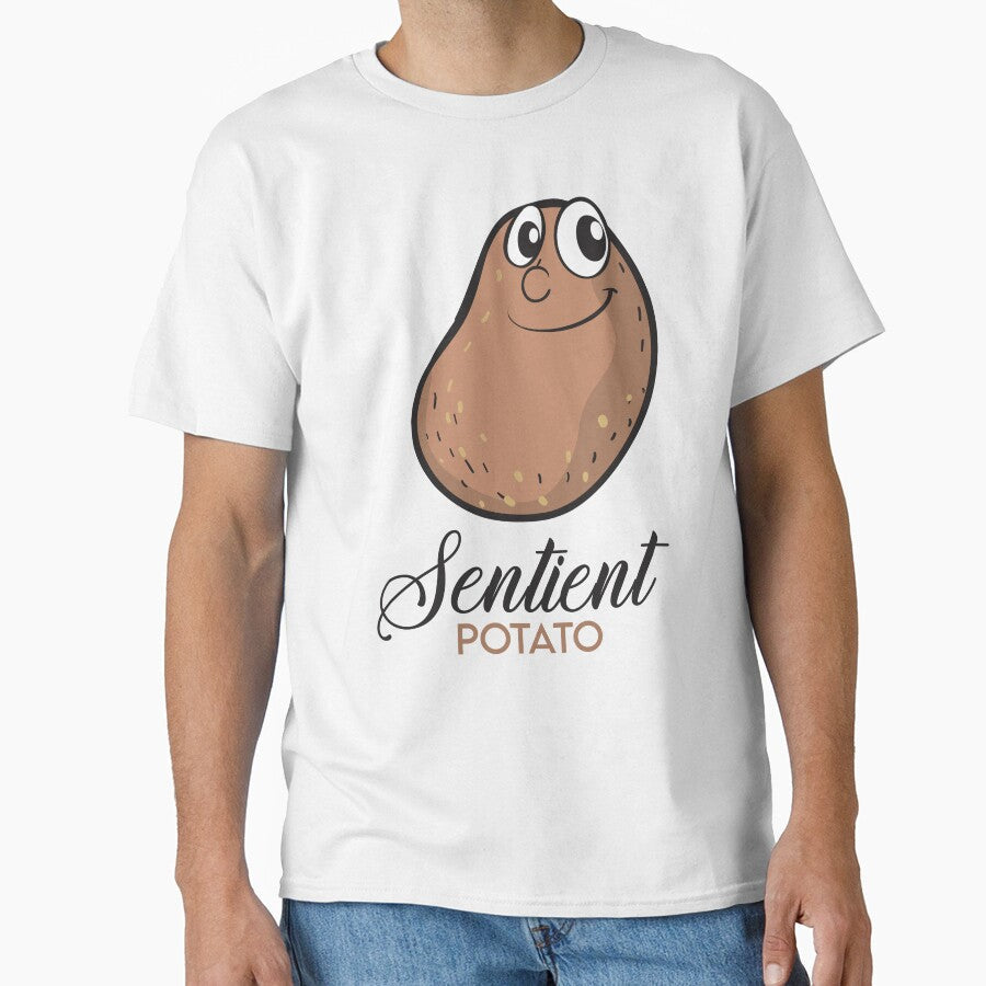 Sentient Potato by Stag's PK - Adult & Kids T-Shirts, Sweatshirts & Hoodies apparel design preview 1