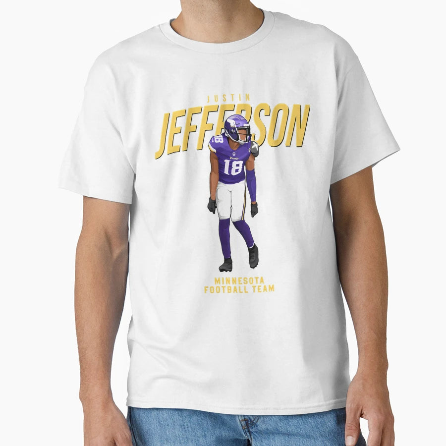 JJ 18 Minnesota Football Team T-Shirt - Aesthetic Graphic for Adults - T-Shirt, Sweatshirt, Hoodie