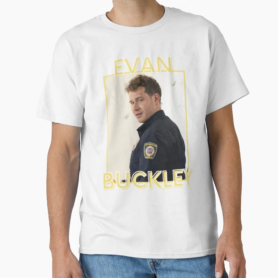 Evan Buckley 911 T-Shirt - Trendy Graphic Men Women - T-Shirt, Sweatshirt, Hoodie