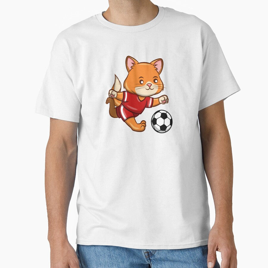 Soccer cat by Weilichesmag - Adult & Kids T-Shirts, Sweatshirts & Hoodies apparel design preview 1