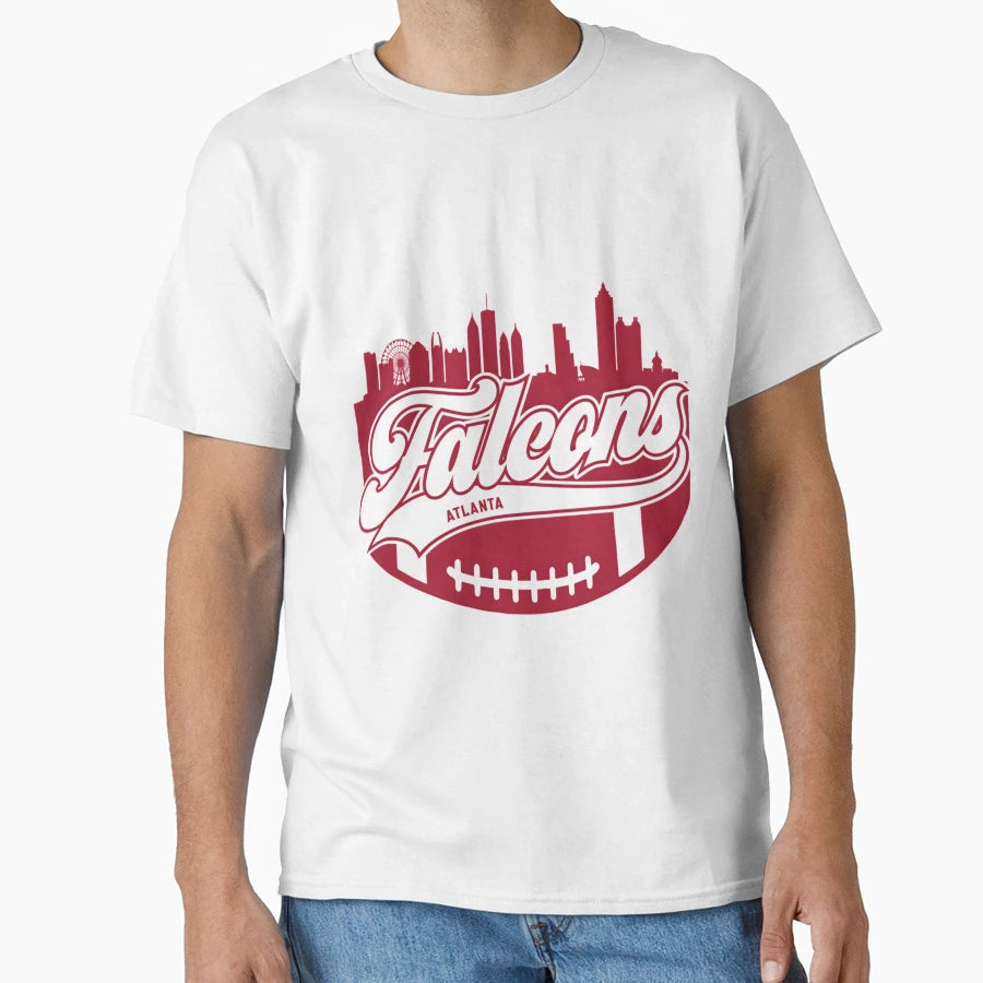 Falcons Falcons Football Falcons T-Shirt - Custom Art Print for Adults - T-Shirt, Sweatshirt, Hoodie