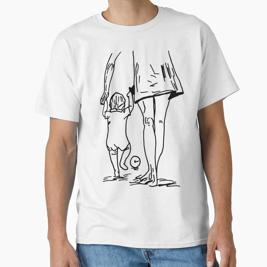 Child learning to play football. by CityEarper - Adult & Kids T-Shirts, Sweatshirts & Hoodies apparel design preview 1