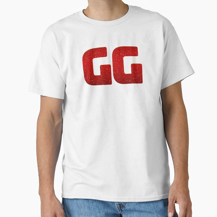 Gg Good Game Deep Red T-Shirt - Casual Everyday Wear Men Women - T-Shirt, Sweatshirt, Hoodie