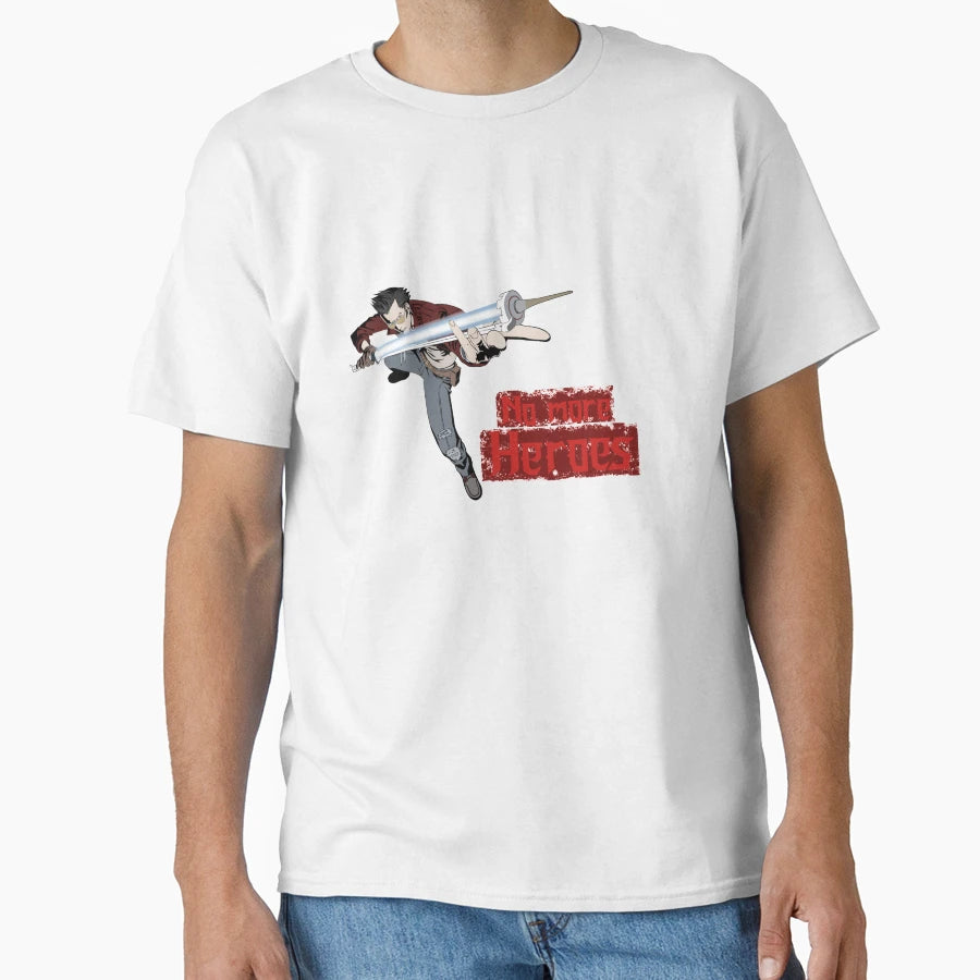 No More Heroes 2 Travis Touchdown T-Shirt - Unique Graphic Unisex - T-Shirt, Sweatshirt, Hoodie