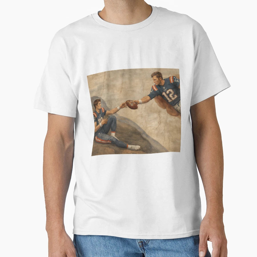 Creation TB And Drake Maye T-Shirt - Graphic Print for Adults - T-Shirt, Sweatshirt, Hoodie