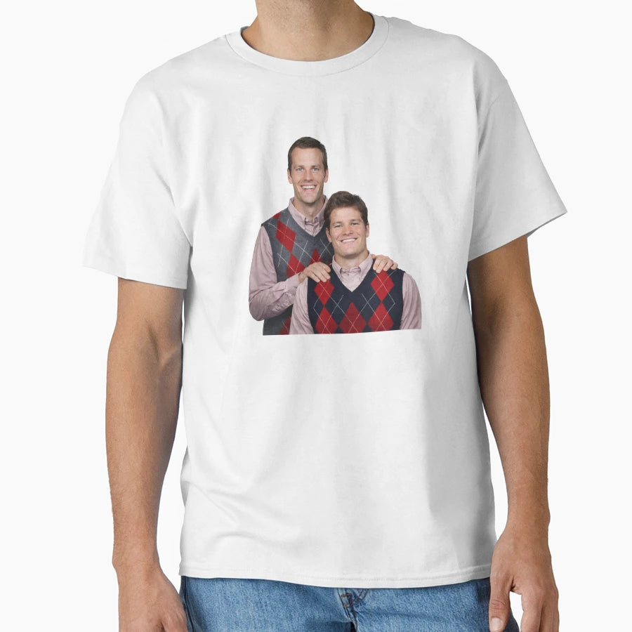 Brady And Maye Football Step Brothers T-Shirt - Novelty Apparel for Adults - T-Shirt, Sweatshirt, Hoodie