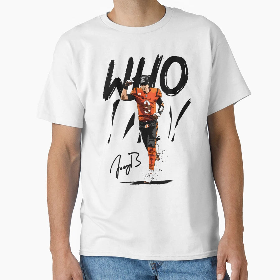 Who Dey T-Shirt - Novelty Apparel for Adults - T-Shirt, Sweatshirt, Hoodie