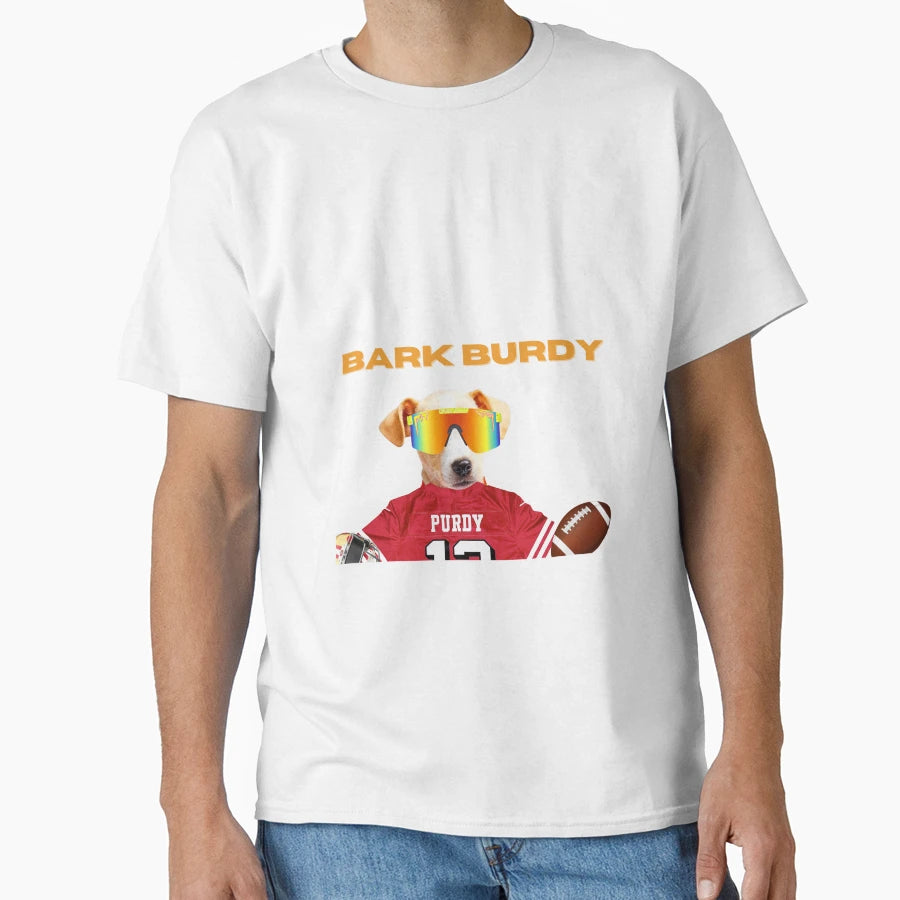 Bark Purdy T-Shirt - Minimalist Print Men Women - T-Shirt, Sweatshirt, Hoodie